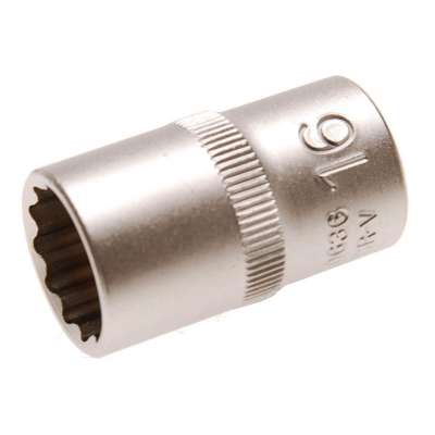 Williams Steckschlüssel 1/2 Zoll Antrieb, 12 Mm 12-Kant – Für Schlagschrauber & Hohes Drehmoment
