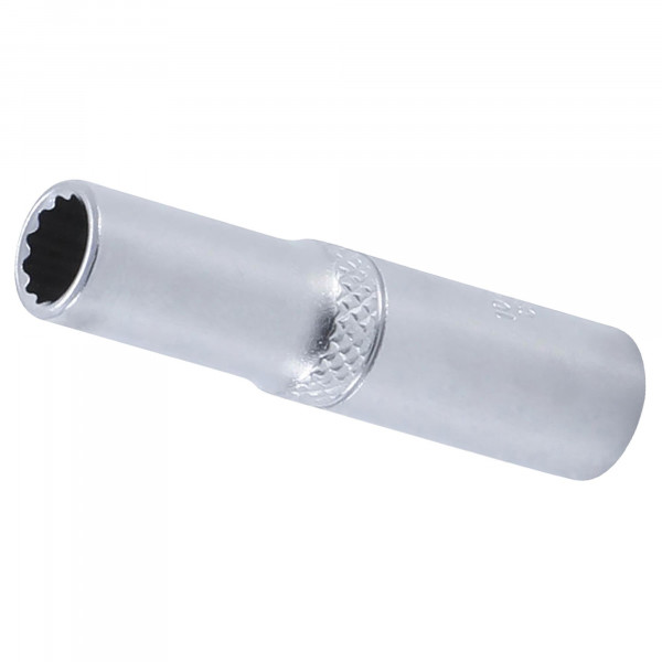 Steckschlüssel-Einsatz Zwölfkant, tief, Antrieb Innenvierkant 6,3 mm (1/4&quot;), SW 7 mm