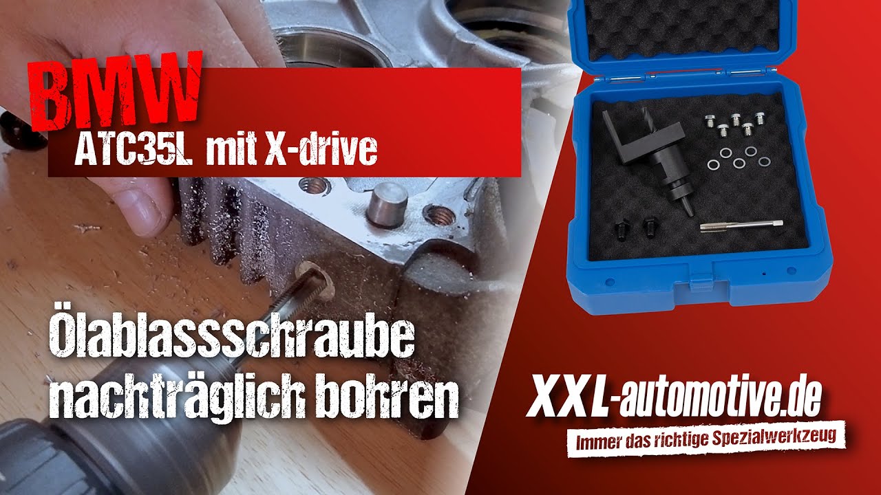 Ölwechsel am BMW Verteilergetriebe nicht möglich? Dann bohren wir doch einfach eine Ablassöffnung!