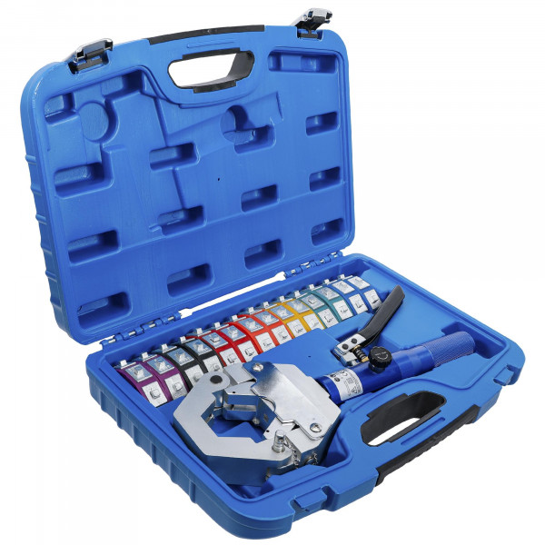 Crimpzangen-Satz, hydraulisch, für Pressanschlüsse an Schlauchleitungen