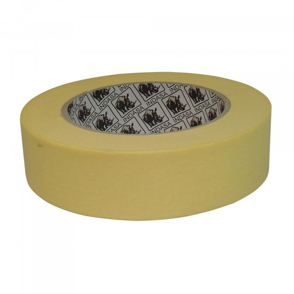 INDASA Masking Tape (MTE) Klebeband, 18 mm x 50 m, 80 C°, 10 Stk.
