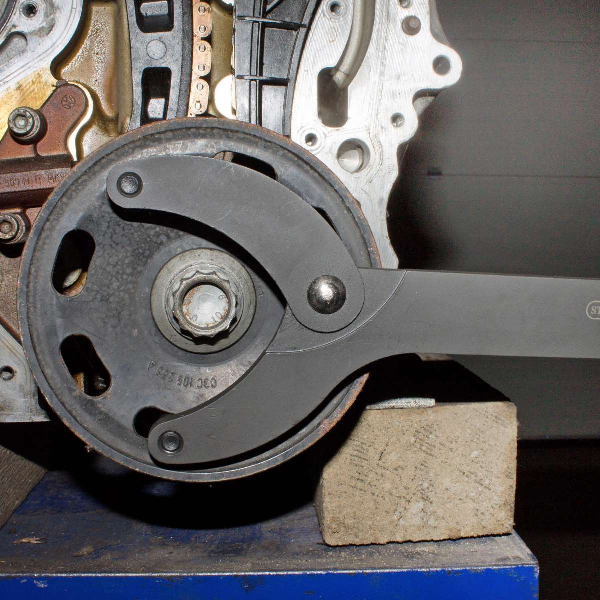 T10172 T10554 Nockenwellenrad Gegenhalter Werkzeug | Für VAG Motoren EA211 Arretierwerkzeug Für EA211 Motoren