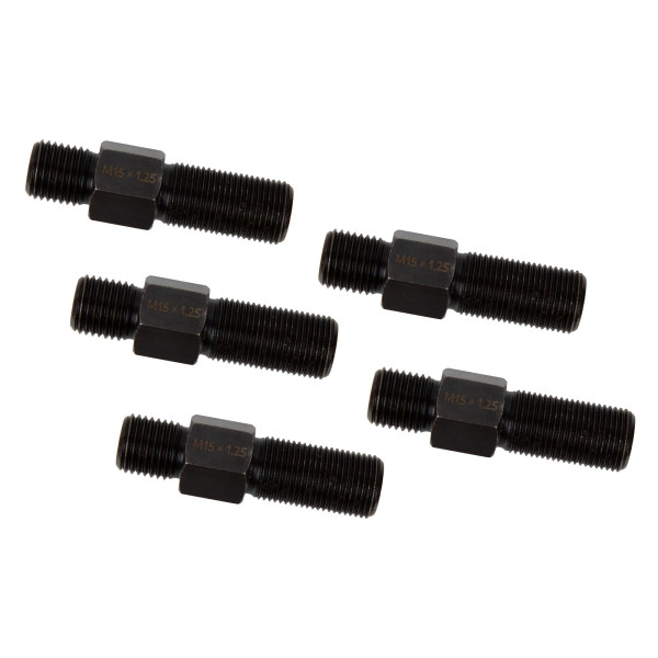 Adapterbolzensatz Nr. 3, 5-tlg., AG M14x1.5 auf AG M15x1.25, Radnaben-, Radschrauben-Adapter L=60 mm