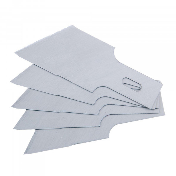 Ersatz-Schaberklingen 0,6x16 mm x 53°, 5er Set, für Art. 29016 und XXL-106462