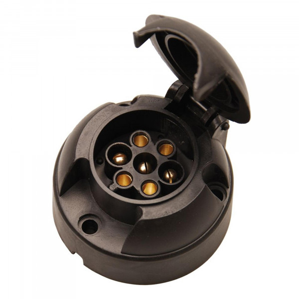 Anhänger-Steckdose, 12V, 7-polig