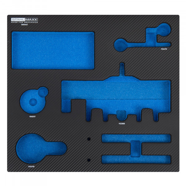Schaumstoffeinlage 2/3 für Porsche