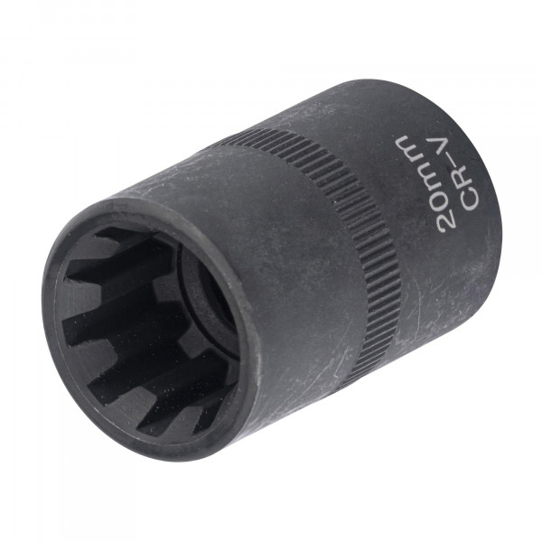 Bremssattel-Einsatz, 10-kant, für VAG und Porsche, SW 20 mm