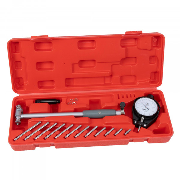 2-Punkt Innenmessgerät, Innenfeinmessgerät, 19-tlg., Zylindermessgerät von Ø 50 – 160 mm (0,01 mm)