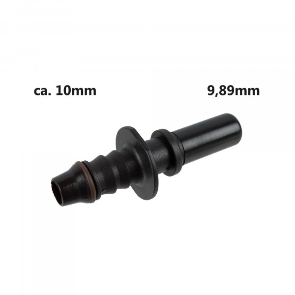 Kraftstoff Quick Steckverbinder Männlich SAE 9,89 auf 10 mm Leitung