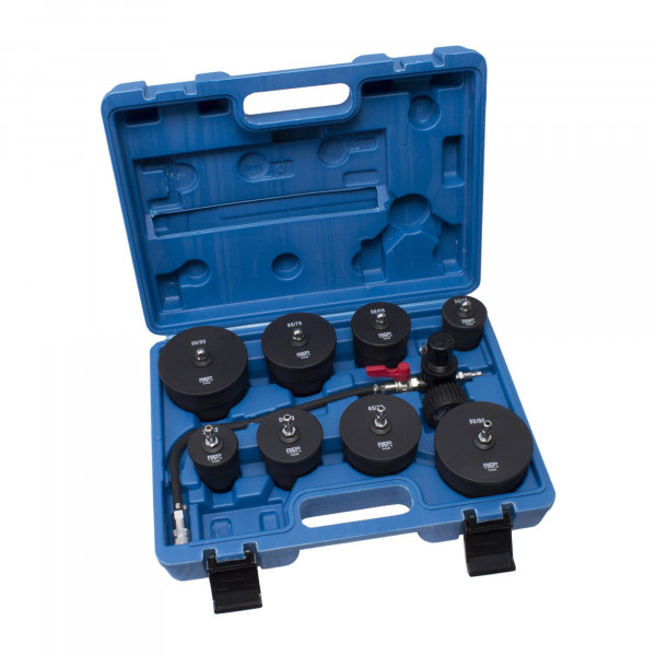 Prüfadapter- / Abdrücksatz für Turbolade-System, Ladeluftkühler und -Schläuche