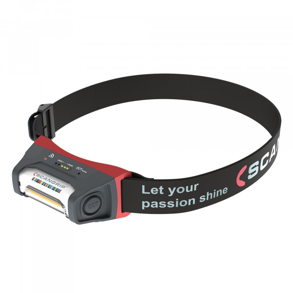 I-Match 4 COB Profi Sensor Kopflampe mit Akku Stirnlampe Arbeitsleuchte Scangrip