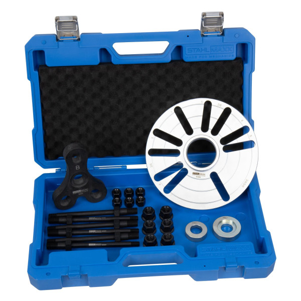 Radlager &amp; Bremsscheiben De-, Montage-Set, Ford Transit, alle Bauformen, Erweiterung für Hydraulik