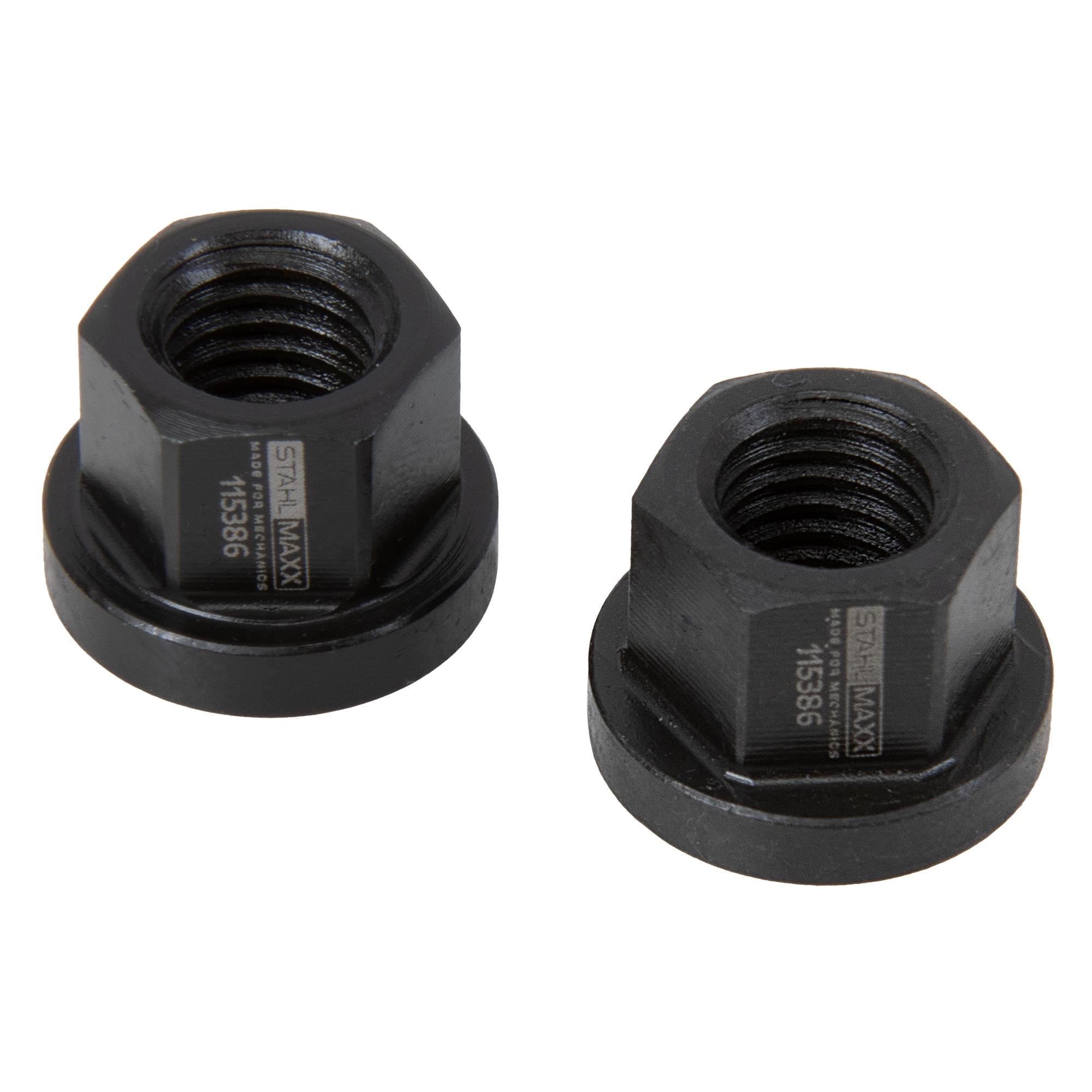 Schlagmutterschlüssel 6mm X 8mm – 2 Stück, Hartstahl, Verchromt