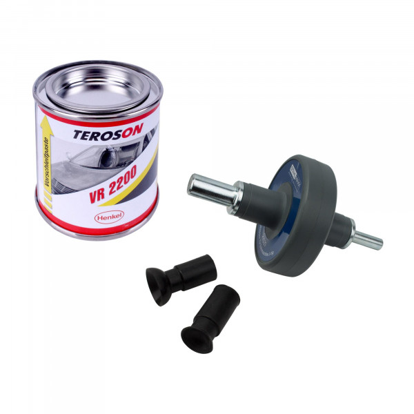 Ventilläpper und Schleifpaste, Set zum Einschleifen von Ventilen