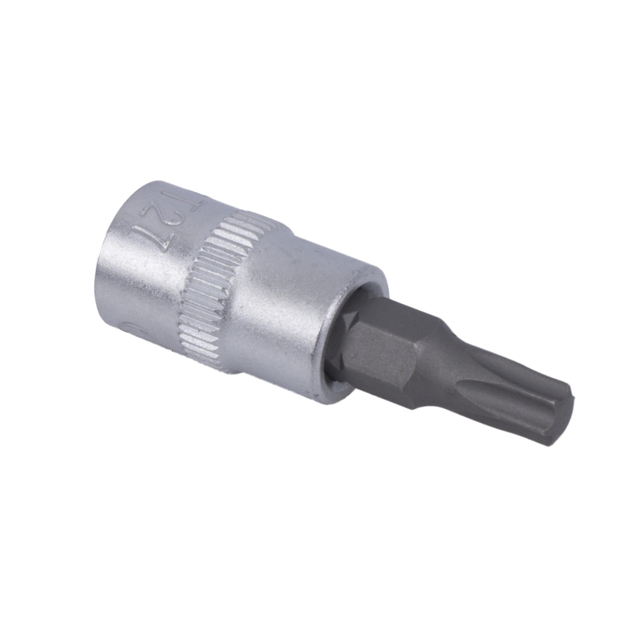 Capri Tools T6 Star Bit Stecknuss – 1/4 Zoll Antrieb, Aus S2-Stahl, Korrosionsbeständig