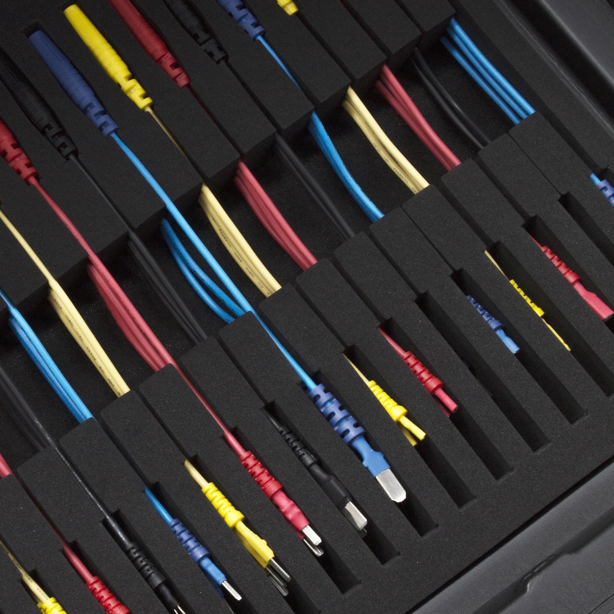 Pr fspitzen Messkabel Pr fkabel Set 92 Tlg Mess Und Pr ftechnik 