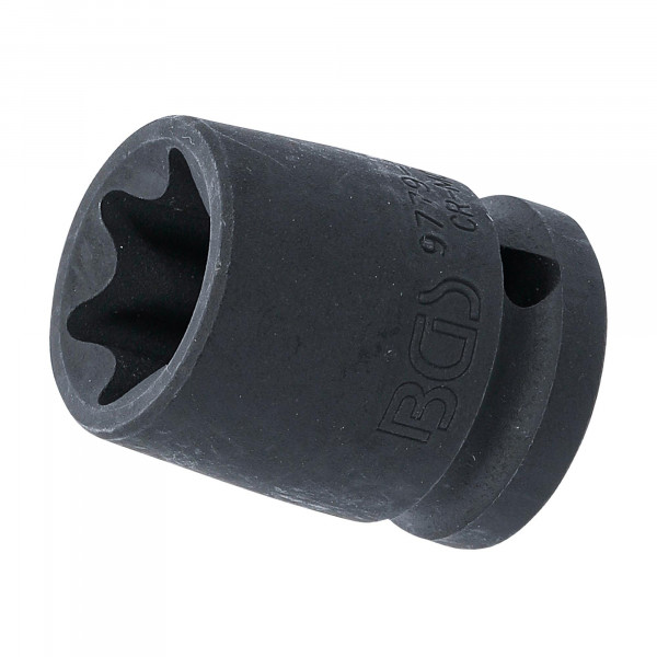 Kraft-Steckschlüssel-Einsatz, E-Profil, E24, 1/2“, für Mercedes Antriebswelle, Radlager Vorderachse