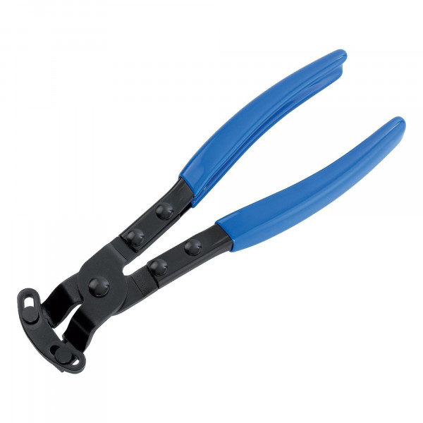 Schlauchklemmenzange für seitliches Arbeiten, 245 mm lang