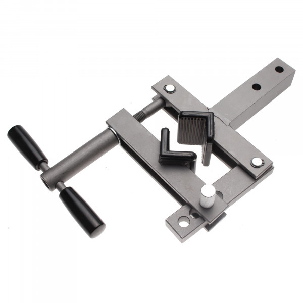 Schraubstock-Klemmvorrichtung für Federbeine