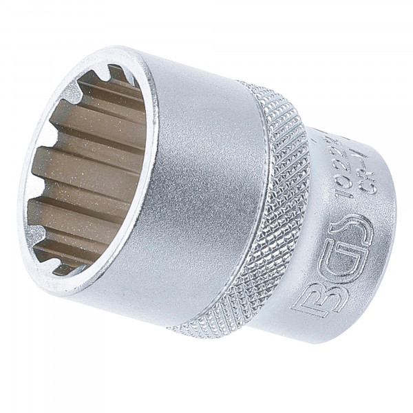 Steckschlüssel-Einsatz, Gear Lock, 1/2-Antrieb, 22 mm