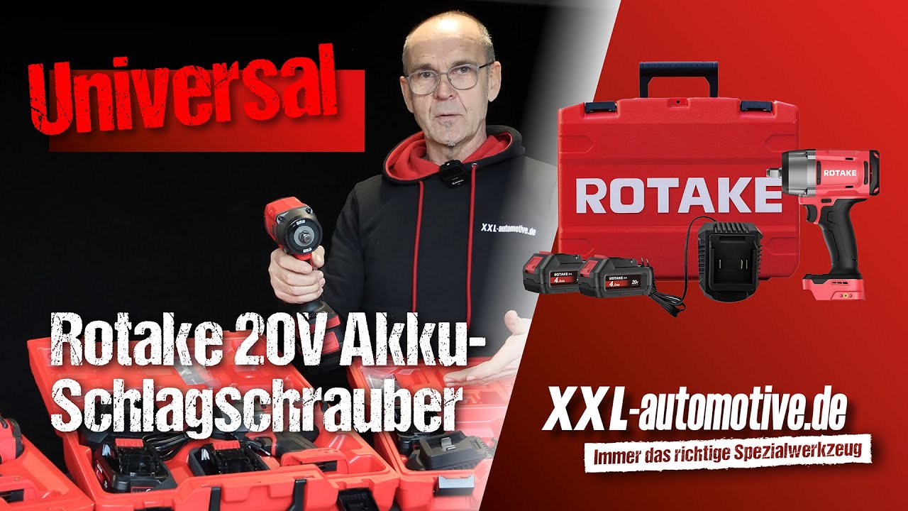Rotake 20V Akku Schlagschrauber T1/T2/T3/T5 – die Kraftpakete für die KFZ-Werkstatt in der Übersicht