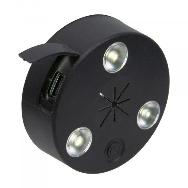 Aufstecklampe / Durchsteck-Werkzeugleuchte zum Aufschieben für nahezu alle Werkzeuge bis Ø 22 mm