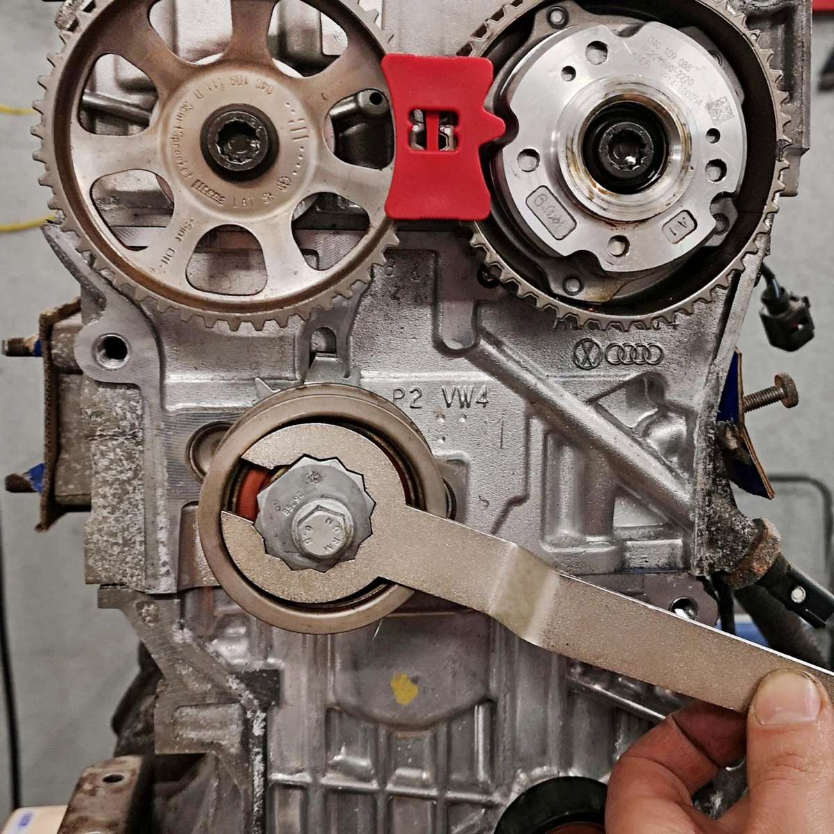 Zahnriemen Wechsel Werkzeug Satz für Audi, Seat, Skoda, VW 1,0 TSI/TFSI