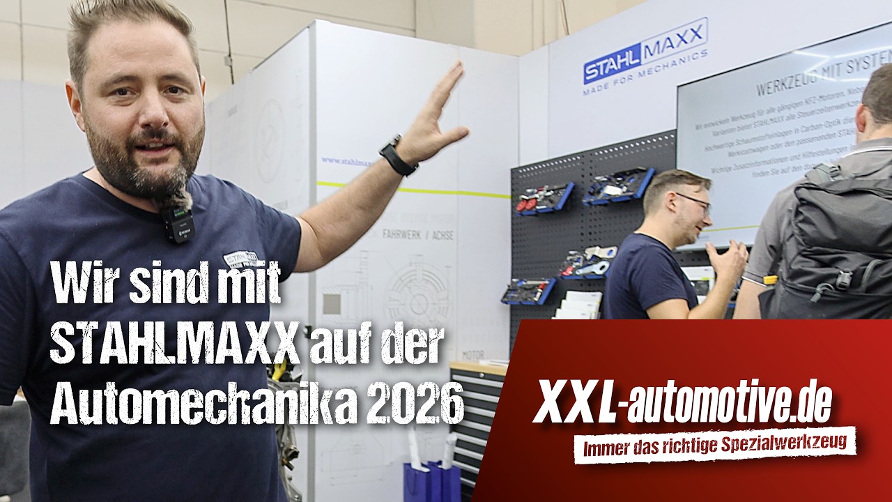 Wir sind mit STAHLMAXX auf der Automechanika 2026 – Ihr auch? Dann kommt vorbei!