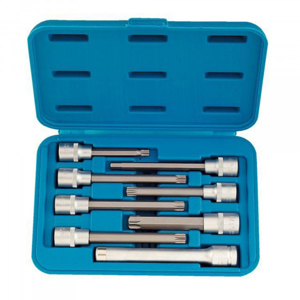 Steckschlüssel Einsätze für Antriebwellen, Zylinderkopf und Bremssättel 1/2 8-tlg.