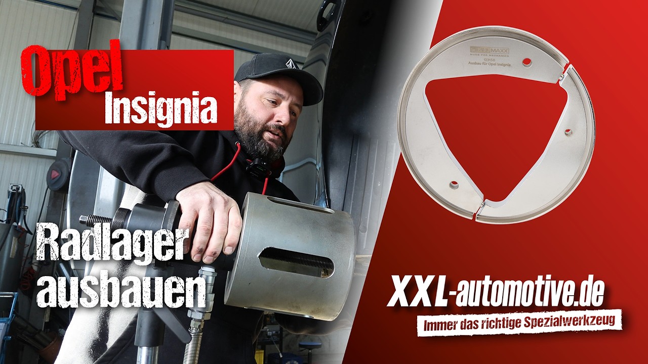 Kompaktradlager Opel Insignia – ohne Spezialwerkzeug kaum zu wechseln