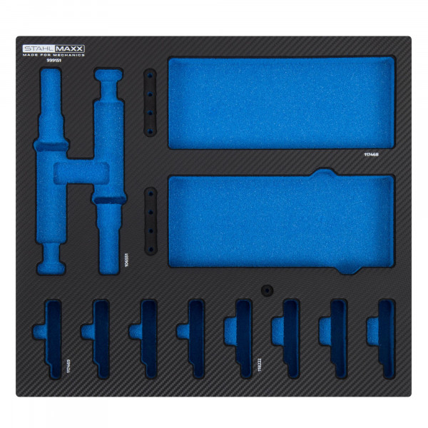 Schaumstoffeinlage 2/3 für Porsche