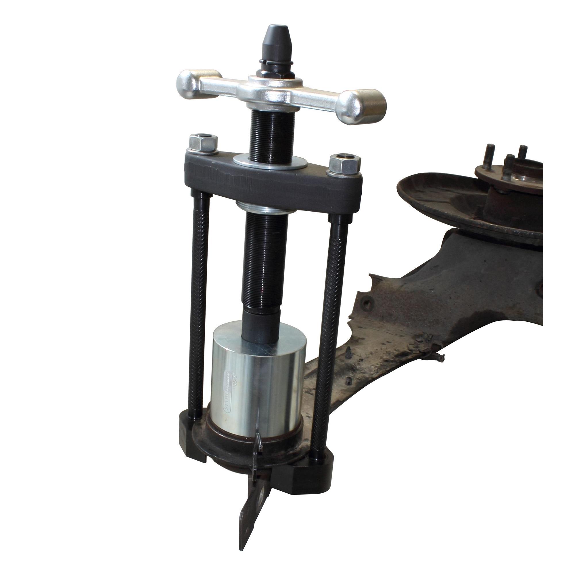 Silentlager-Auspress-Werkzeug-Set mit Pressrahmen, für Ford / Volvo, Hinterachslagerung, Fahrwerk / Achse, Spezialwerkzeug
