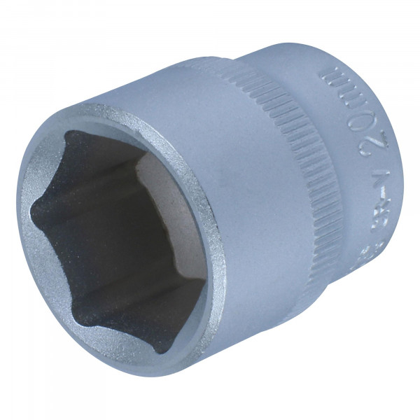 Stecknuss, 3/8&quot;, 6-kant 20 mm