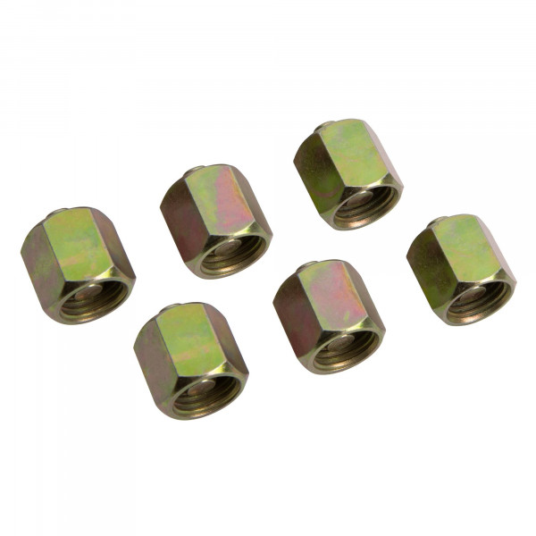 Injektoren-, Rail-Verschlusssatz, 6-tlg., M14x1.5, zur Diagnose an Common Rail Systemen