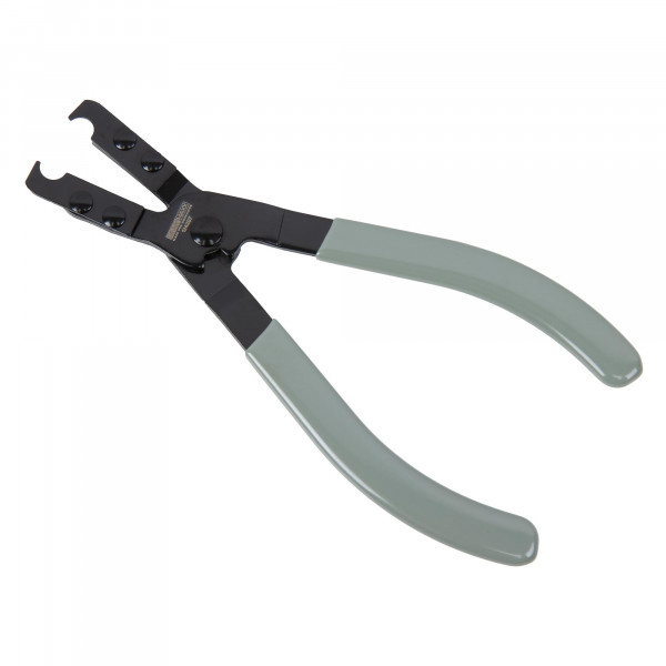 Schlauchklemmenzange für Ohrlos-Low-Profile-Schellen, an Lenk- / Achsmanschetten und Schläuchen