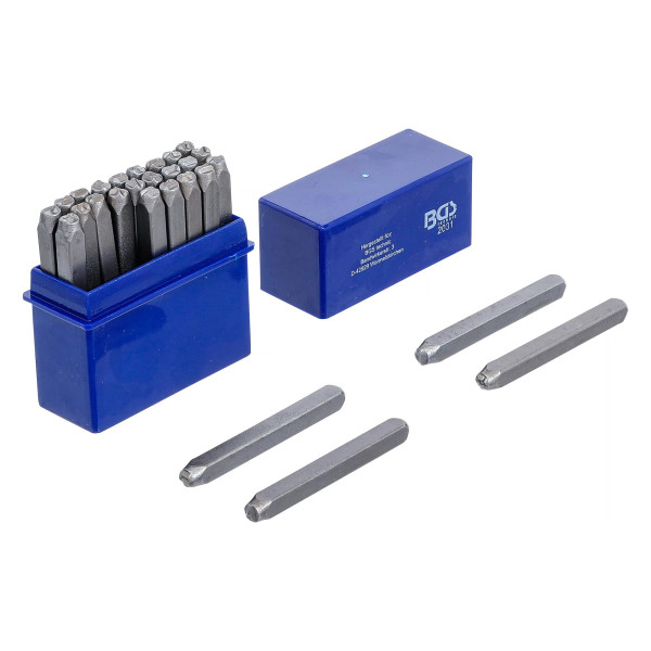 Einschlagbuchstaben, 4 mm