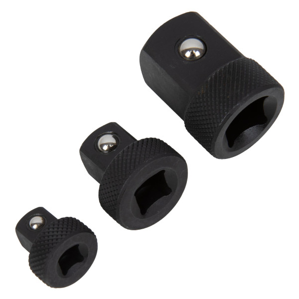 Steckschlüssel Adapter Satz zum Antrieb Vergrößern 1/4">3/8">1/2">3/4", 3-teilig