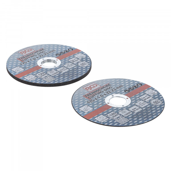 Trennscheibe für Edelstahl 125 x 1,0 x 22,2 mm, 5er Set