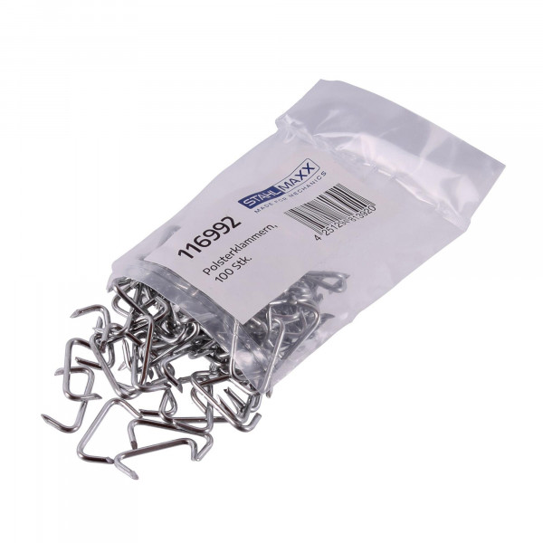 Polsterklammern, 100 Stk.