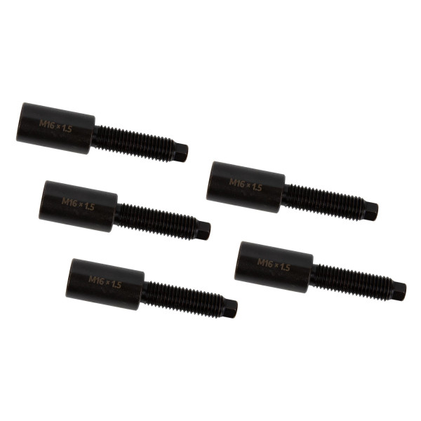 Gewindeadaptersatz Nr. 11, 5-tlg. AG M14x2 auf IG M16x1.5, Radnaben-, Radschrauben-Adapter, L=90 mm