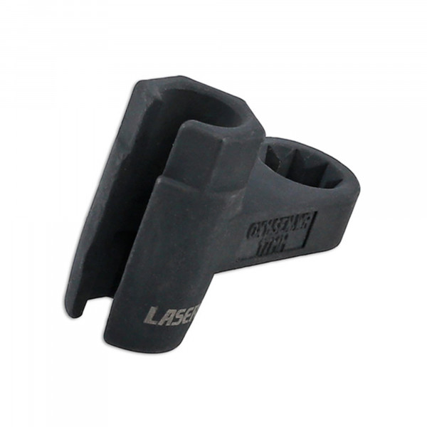 Spezialsteckschlüssel, geschlitzt, SW 17 mm, für Abgas- und Temperatursensoren, 1/2&quot;