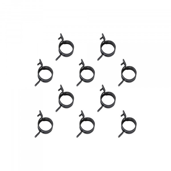 Federbandschellen, FBS Ø18-22 mm, selbstspannend, Bandbreite 12 mm, Federstahl, 10 Stk