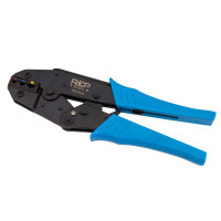 Crimpzange / Presszange für Kabelschuhe, Verbinder und Ringösen, 0,5–6 mm², Presskraft einstellbar Crimpzange / Presszange für Kabelschuhe, Verbinder und Ringösen, 0,5–6 mm², Presskraft einstellbar