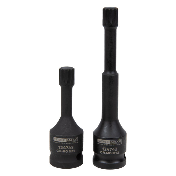 Steckschlüsselset Vielzahn M12, für geschraubte Radlager der VAG Gruppe, ohne Antriebswellenausbau