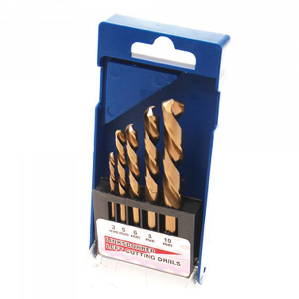 Bohrersatz, linksschneidend, 5-tlg.