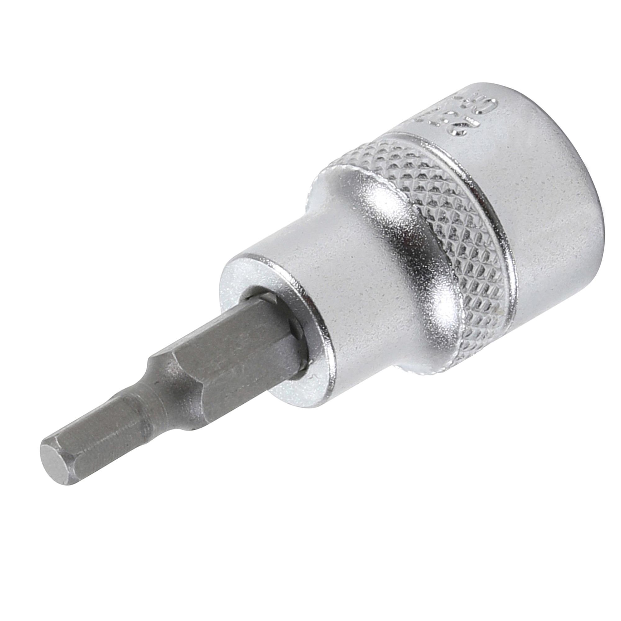 SK HANDWERKZEUG 1/4 Zoll 6-Kant Steckschlüssel – Mit Suregrip Design, Verchromt