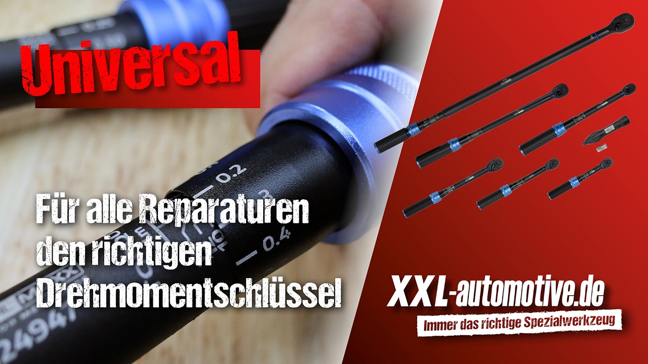 Für jede Reparatur den richtigen Drehmomentschlüssel – eine Übersicht unseres Sortiments