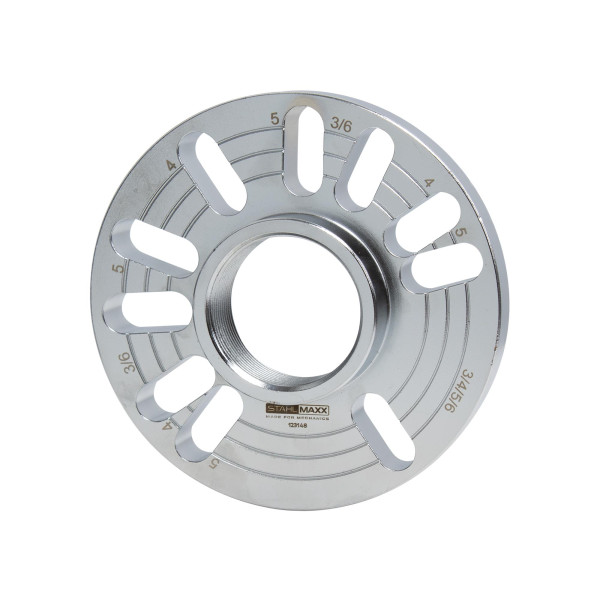 B-Ware – Radnaben- und Antriebswellen-Abziehflansch Ø160 mm, 3-, 4-, 5-, 6-Loch, Lochkreis 98–135 mm