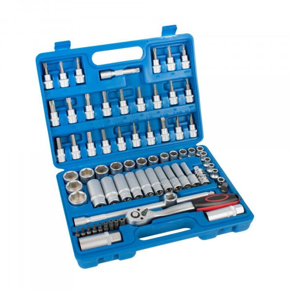 Steckschlüssel-Satz ZOLL-Grössen, 3/8-Antrieb, 71-tlg.