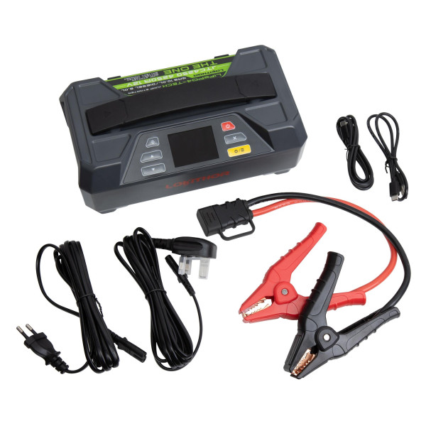 Startbooster, Akkupack, JTC4250 LIFEPO4, 6V+12V, 4250A, Generator-,Anlasser-,Batterietester mit App